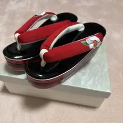 成人式 草履 厚底 レトロ モダン Mサイズ(22.5cm〜23.5cm)