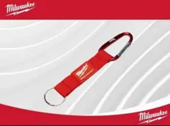 Milwaukee ミルウォーキー カラビナ キーホルダー レッド