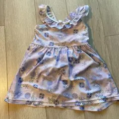 アナ雪　エルサ　ワンピース水着　110