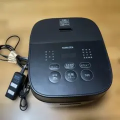 YAMAZEN マイコン炊飯ジャー AMRC-5M(B) 説明書及び延長コード付