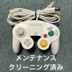 任天堂 ゲームキューブ コントローラー ホワイト 中古