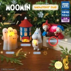 ムーミン ミニチュアランプ part3　トフスランとビフスラン