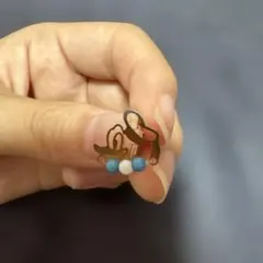 ディズニー ドナルドダック イヤリング