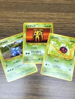 ヘラクロス LV.27　ヒマナッツ LV.14　コンパン LV.11　セット