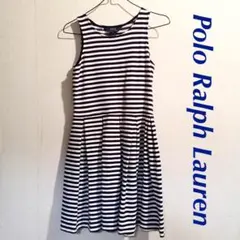 Polo Ralph Lauren コットンボーダーワンピース