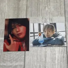 八木勇征 写真集 CONTACTトレカ 2種