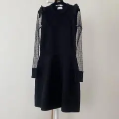 REDVALENTINO ブラックニットワンピース 2026年最新】red valentino ワンピースの人気アイテム - メルカリ