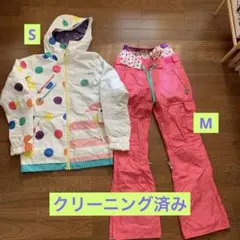 Kissmarkレディーススノーボードウェア ジャケット→S パンツ→M