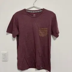 MILLEET バーガンディ Tシャツ M ミレー
