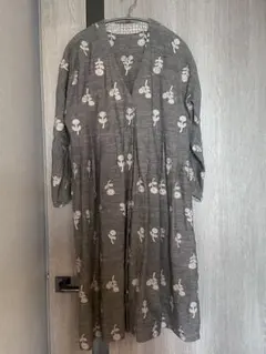 新品タグ付 ミナペルホネン frill コート 36 入手困難レア¥121000 