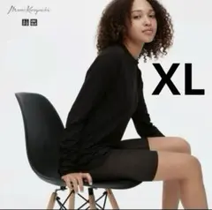 新品　ユニクロ　ヒートテック　ウール　クルーネックT マメクロゴウチ マメ