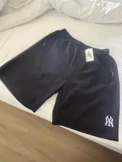 最終値下 ナイキ ニューヨーク・ヤンキース ハーフパンツ グレー L