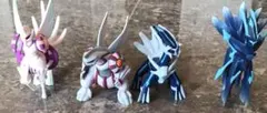 モンコレ￼パルキアとディアルガ￼ポケモンフィギュア 4体セット