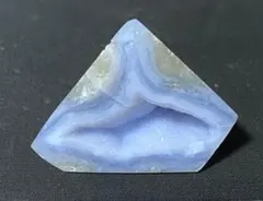 ブルーレースアゲート カルサイト共生 ブラジル産