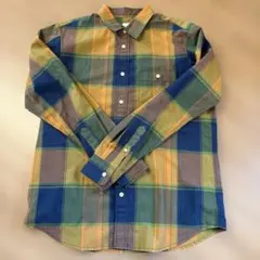 THE NORTH FACE チェック柄長袖シャツ Lサイズ