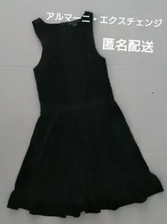新品未使用☆アルマーニエクスチェンジ☆ワンピース☆黒ワンピ☆イベント☆結婚式のサムネイル