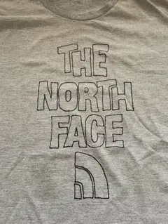 THE NORTH FACE ロゴ Tシャツ グレー