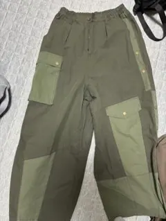 カーゴパンツ オリーブグリーン