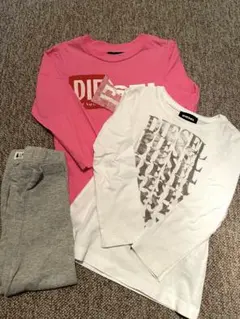 お値下げ！美品！まとめ売り　ディーゼルキッズ　セット　ロンT 90 女の子