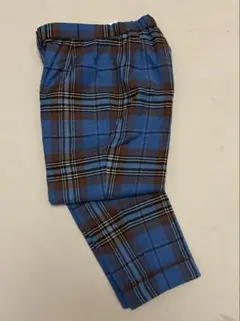 The Scotch House 子供 チェック柄スラックスパンツ