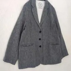 サニークラウズ テーラードジャケット グレー LL