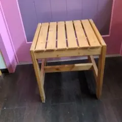 木製　椅子　古道具　ヒノキのサムネイル