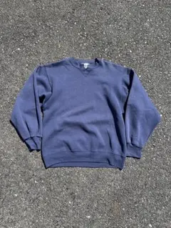 【90s USA製】Hanes CLASSICS 前Vガゼット スウェット M