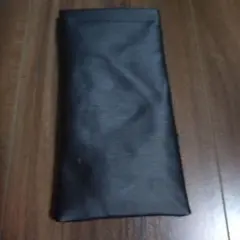 メガネケース ソフトタイプ ブラック クリーニングクロス付き