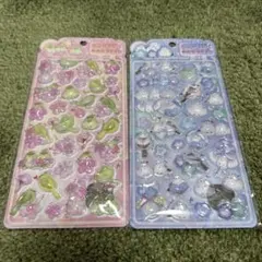 小鳥のボンボンドロップシールセット