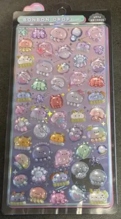 ボンボンドロップシール　水族館　aqua WEIRDOS