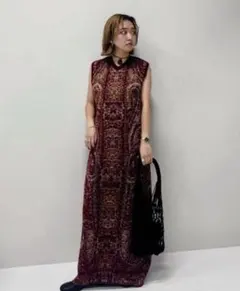 8/5まで値下げ　美品ASMEE 2WAY I LINE KNIT DRESS AMERI ASMEE 2WAY I LINE KNIT DRESS - メルカリ