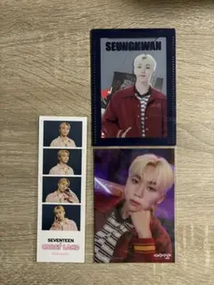 seventeen スングァン　フォトカード　ステッカーセット
