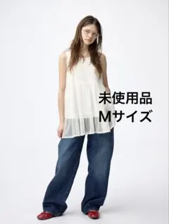 GU 2ピースチュールチュニック Mサイズのサムネイル