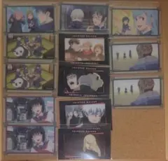 呪術廻戦　メモリアルクリアカード　虎杖　伏黒　釘崎　五条　狗巻　真希　　冥冥