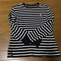 Polo Ralph Lauren ボーダー 長袖カットソー ブラック