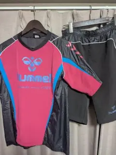 ヒュンメル hummel セットアップ 半袖 ハーフパンツ Mサイズのサムネイル