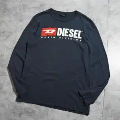 DIESEL デニムディビジョン ロゴワッペン ロンT ネイビー Y2Kのサムネイル