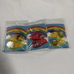 たべっ子どうぶつLAND ぱっちんピン 3点セット
