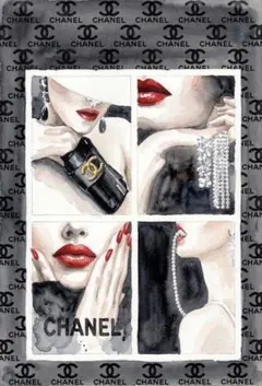 ☆シャネル Chanel ベンツ ゲレンデ☆パロディ アート ポスター - メルカリ