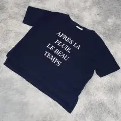 本日限定価格 PAS DE DEUX ✨ パドドゥ Tシャツ 【L】 ネイビー