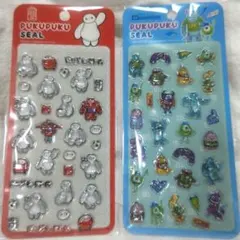 ベイマックス・モンスターズ・インク ぷくぷくシールセット
