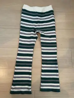 mid mile マルチボーダーパンツ
