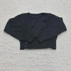【DAZY】デイジー　セーター ニット　トップス　長袖　クロップド