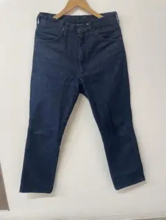 【別注】Wrangler ダークブルーデニムパンツ　Mサイズ
