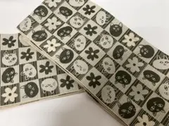 新品　可愛い猫　遊び心のあるお半幅帯　ちょっぴり個性的な織り帯　ネコちゃん　織り