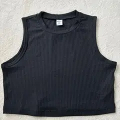 SHEIN ブラック ノースリーブ タンクトップ 10Yのサムネイル