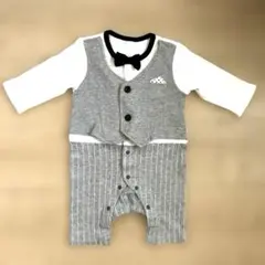 タキシード セレモニースーツ　ロンパース　6070 結婚式　100日祝い　男の子