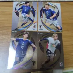 EPOCH日本代表 25.26遠藤航 前田大然 藤野あおば、橋岡大樹(パラレル)