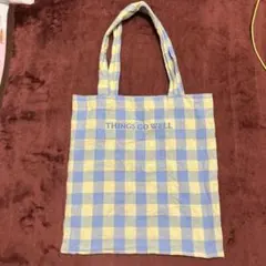 ギンガムチェック　トートバッグ　完売　廃盤品