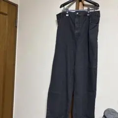 PUNYUS ブラック ワイドパンツのサムネイル